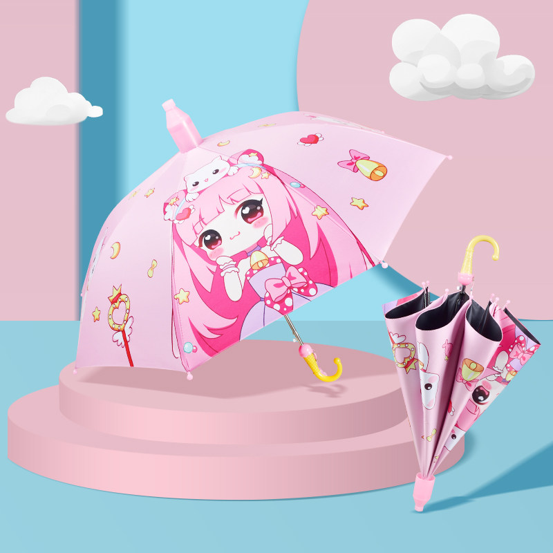 自动儿童雨伞长柄幼儿园小男孩宝宝上学生专卡通晴雨两用安全女童,居家日用,伞,淘宝优惠券,粉丝福利购,淘宝优惠卷