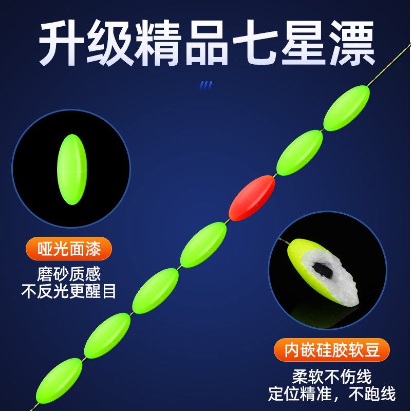 朝天钩七星漂线组尼龙鱼线钓鲫鱼黑坑专用主线沉水快钓组不打卷,户外/登山/野营/旅行用品,线组,淘宝优惠券,粉丝福利购,淘宝优惠卷