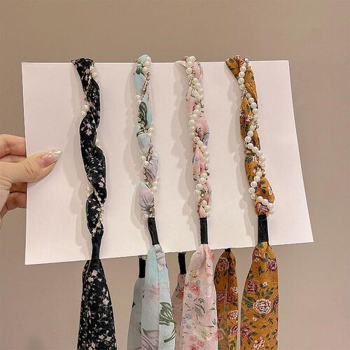Hair acdcessories floral hair ring head rope Rubber band 发