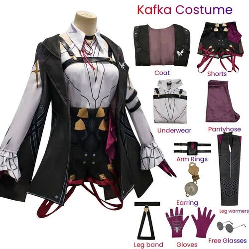 Honkai Star Rail Cosplay Costume Honkai Kafka Cosplay