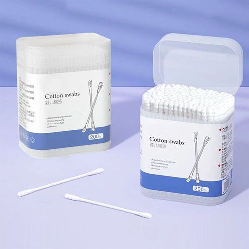 Bubble Cleanser Cotton Swab Baby Ear Cleaning Disposable St