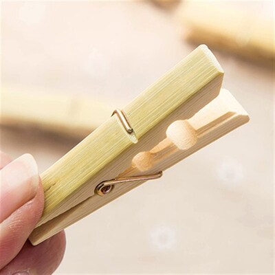 cleaning tools wood sealing clip bamboo laundry clips multif