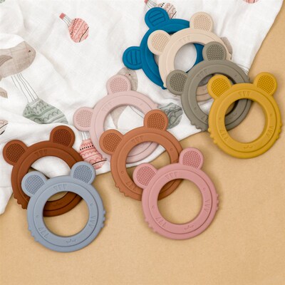 New Soft Silicone Kids Baby Teether Toys Products Creative C