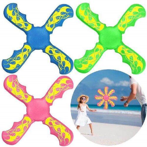 3 Bladed Boomerang Interactive Flying Discs Funny Boomerang