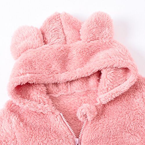 Cute Plush Bear Baby Rompers Toddler Girl Overall Jumpsuit S
