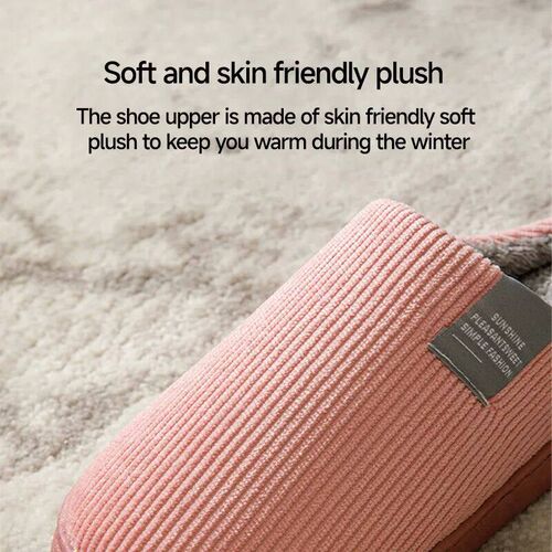 Womens Slippers Autumn And Winter Comfortable And Warm Anti