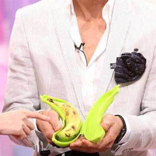 2023 Plastic Banana Protector Container Box Holder Case Food