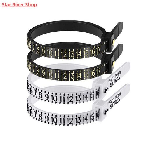 Ring Ruler Measurer Finger Coil Ring Sizing Tool UK Size US