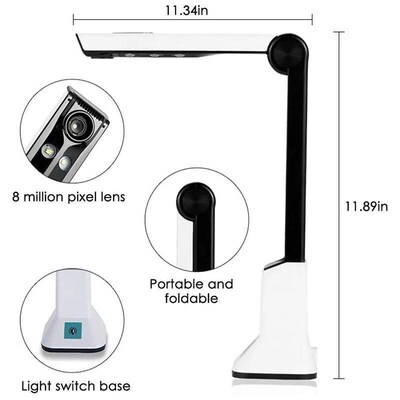 New Portable High-Definition Scanner, Document a with Real-T