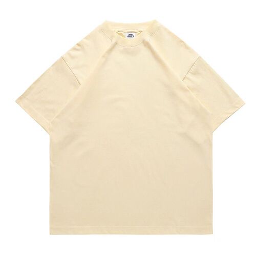 250G Heavy oversize oulder Tide T-irt Faion Code Cotton Loos