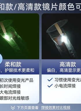 泰克曼720S头戴式自动变光焊帽电焊面罩焊工氩弧焊专用电焊防护罩