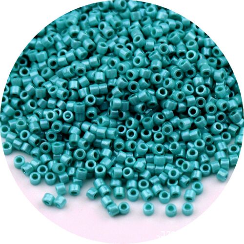 11/0 Glass Beads 1.6mm Uniform Metallic Opaque Color Japanes