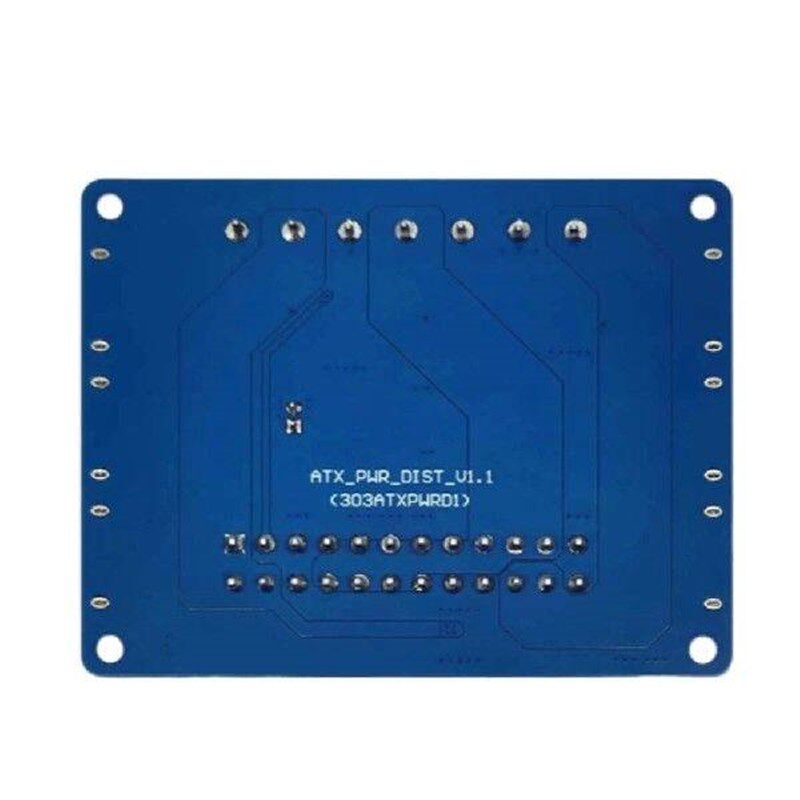 ATX Power Supply Breakout Board 20/24pin 5V/2A 6 USB - 实物图