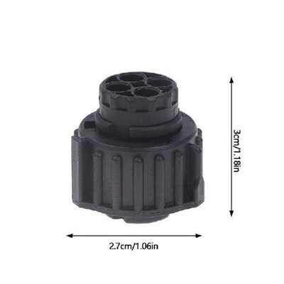 2 Set 4 Pin Tyco Round Odometer Speed Sensor Plug Sealed