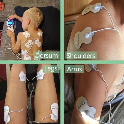 Health Care Tens Massage Machine with Electrode Pads Acupunc