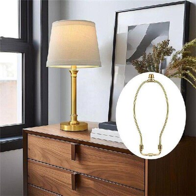 Promotion! 2 Pack Lamp Shade Harp Holder Light Bulb Clip