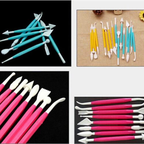 8pcs/set Clay Modeling Tools Plastic Wax Carving Pottery Too