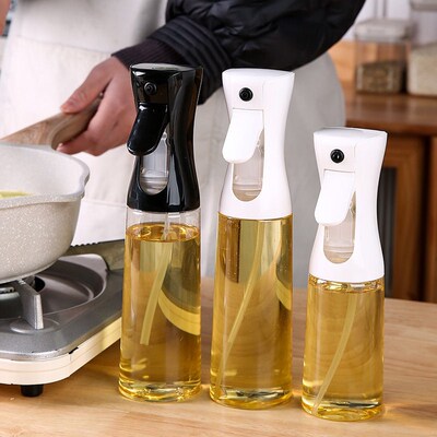 Pressure Type Oil Spray Bottle Household Flavor Bottle Dust