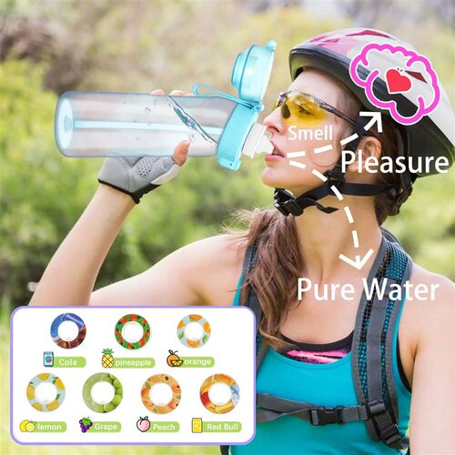 Air Water Up Bottle 650ml Scent Water Bottle with 7 Flavor P