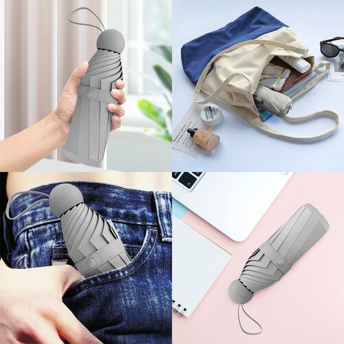 mini umbrellas UPF50+ Sun umbrella Travel UV umbrellas Small
