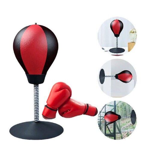 Desktop Punching Bag Desk Boxing Punch Ball with Suction