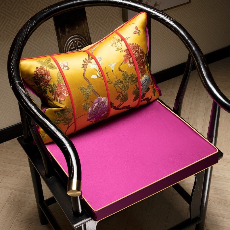 中式实木家具椅垫家用红木乳胶坐垫防滑椅垫客厅圈椅太师椅定制,居家布艺,椅垫,淘宝优惠券,粉丝福利购,淘宝优惠卷