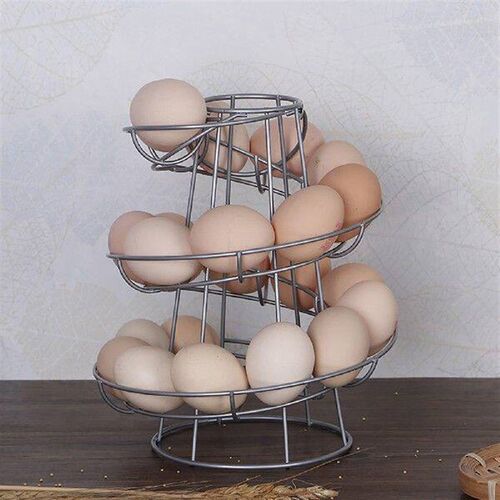 Spiral Egg Rack Egg Display Rack Multi-functional Spiral
