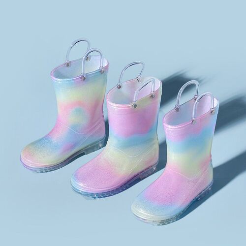 Childrens Rain Boots Ins Girls Rain Boots Princess High Qu