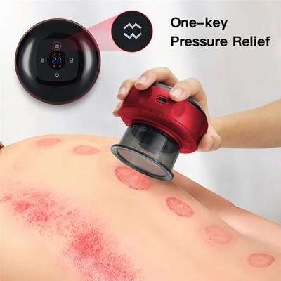Electric Vacuum Cupping Massage Body Cups Anti-Cellulite The