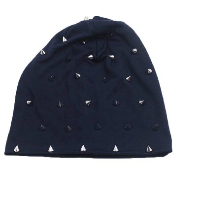 New Fashion Hip Hop Autumn Men Beanies Skullies Rivet Casual