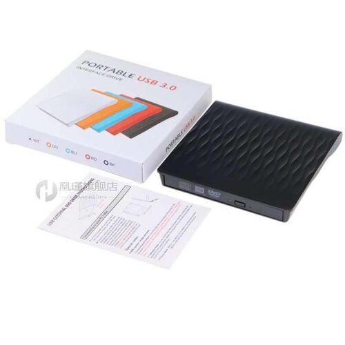External CD DVD Drive SB 3.0 Slim Portable CD/DVD Writer/Rew