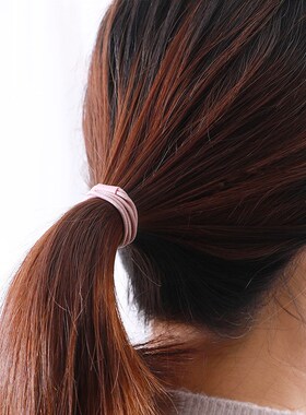 5Pcs/Lot Fashion Women Girls Rubber Bands tail Holder three-