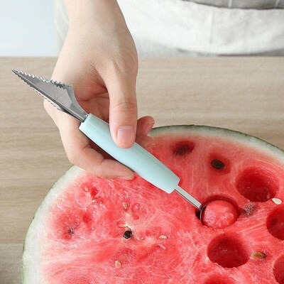 Factory Fruit Baller Stainless Steel 2-in-1 Watermelon Slice