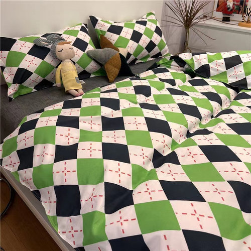 Korean style broken flower Bedding Set Duvet Cover Set 200x2