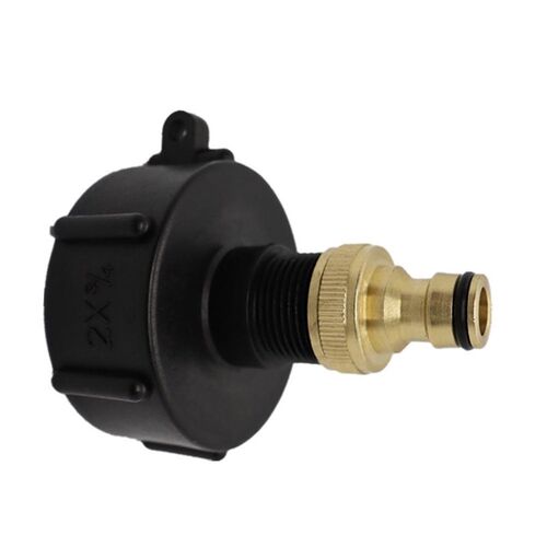 1PC Thread Plastic IBC Tank Tap 1000L IBC Ton Brass Valve A