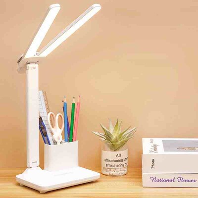 Table Lamp LED Rechargeable Foldable Eye Protection Children