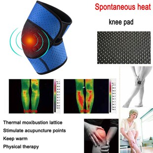1Pair BYEPAIN Adjustable Tourmaline Self Heating Knee Brace