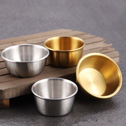 Korean 304 Stainless Steel Sauce Dishes Tableware Seasoning