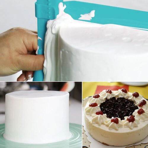 Cake Scraper Convenient Adjustable Fondant Spatulas Cake Edg