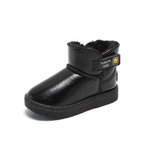 Girls Snow Boots 2025 Velvet Thickened Cotton Boots Comforle