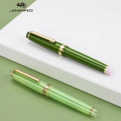 Luxury Jinhao 82 Fountain Pen Transparency Acrylic Pen Spin