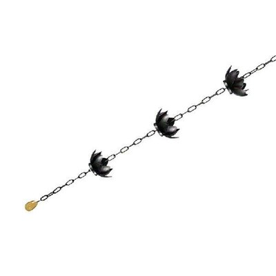 Rain Chain, Lotus Rain Catcher Chain For Gutters Outside ,