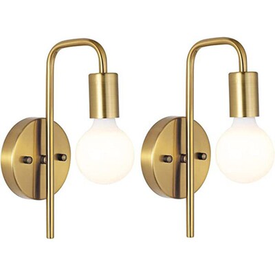 Nordic Simple Bedroom Bedside Lamp Wall Lamp Creative Americ