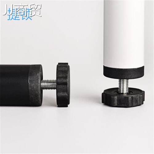 Row frame single hole circular bed leg bed leg edge leg