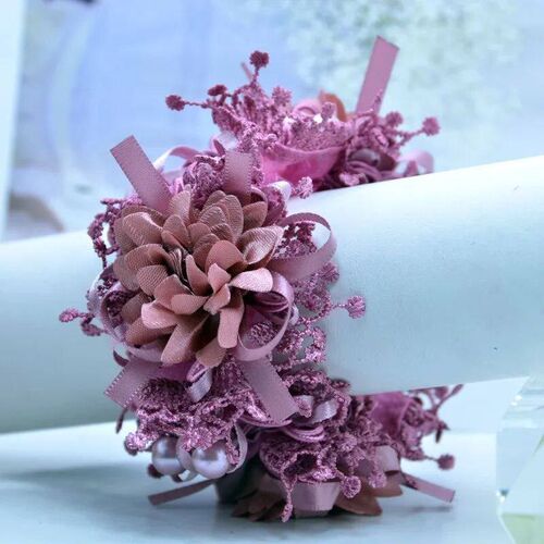 Hair Scrunchies Head Flower Rubber Elastics    P