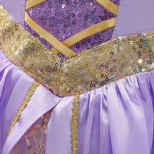 Kid Rapunzel Dress for Princess Girl Tangled Cosplay Costume