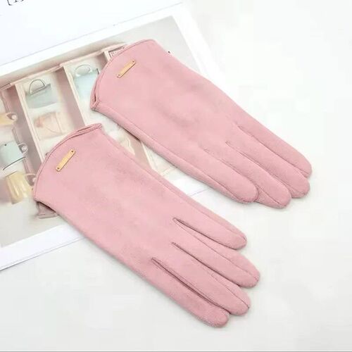 Women Autumn Winter Keep Warm Touch Screen Thin Solid Simple