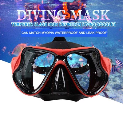 Professional Snorkeling Mask Panoramic Wide View Snorkels Di