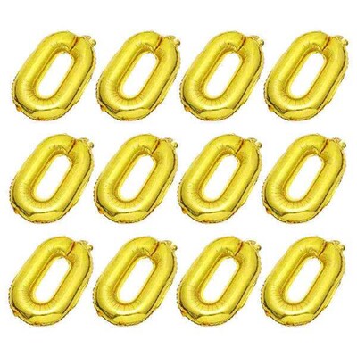 20 Pcs Balloons Chain Foil Aluminium Film for Party