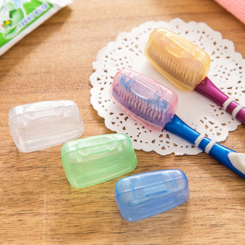 5Pcs/Lot Portable Toothbrush Head ver Case Travel Outdoor To